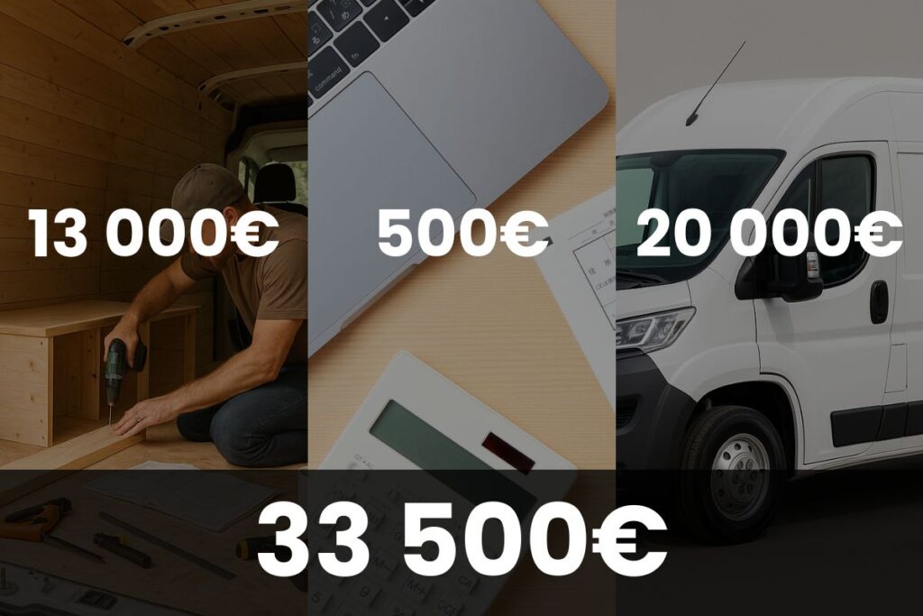 Calculer son budget pour acheter un van ou fourgon et l'aménager