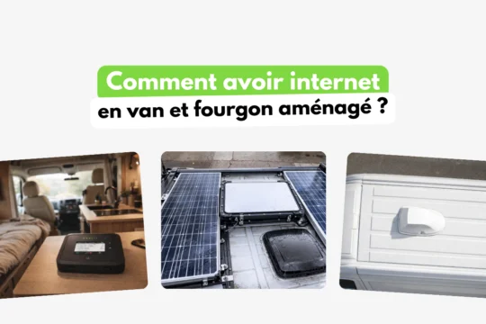 Avoir internet en van et fourgon aménagé