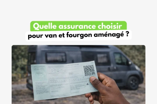 assurance pour van et fourgon aménagé