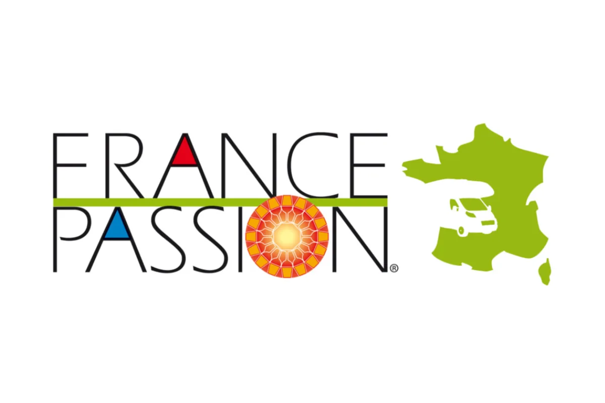Logo de France Passion, application vanlife pour dormir chez des producteurs en France