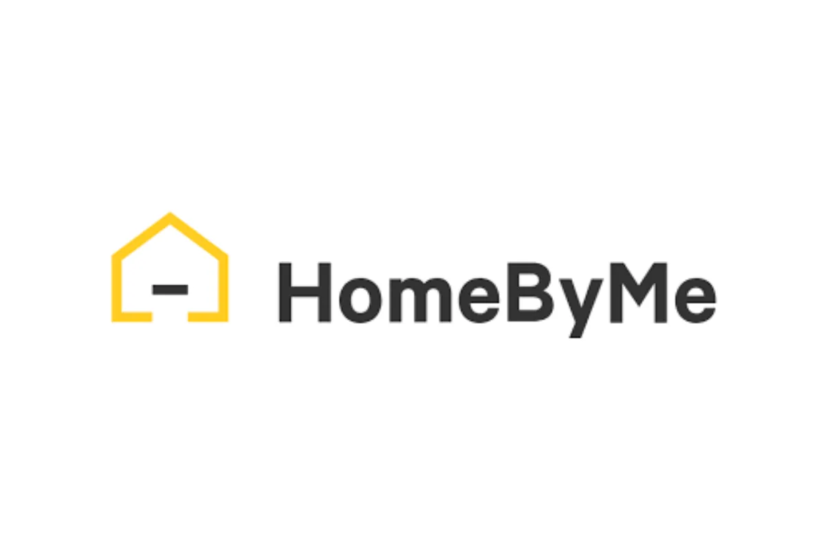 Logo de HomeByMe, application vanlife pour imaginer l’agencement intérieur de son fourgon