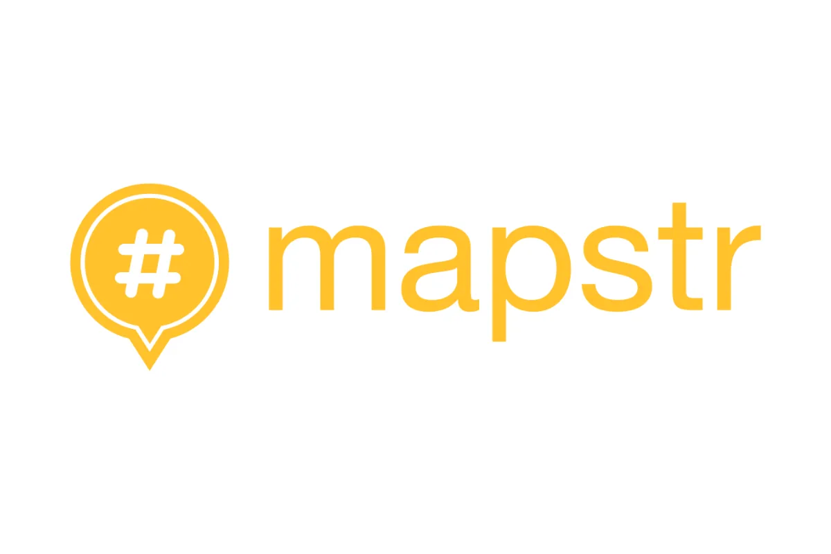 Logo de Mapstr, application vanlife pour sauvegarder ses adresses et spots favoris