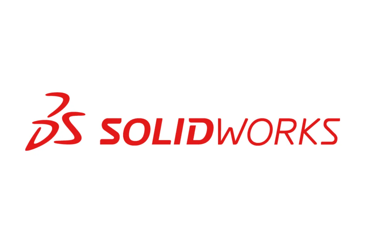 Logo de SolidWorks, application vanlife pour créer des plans techniques précis pour son aménagement