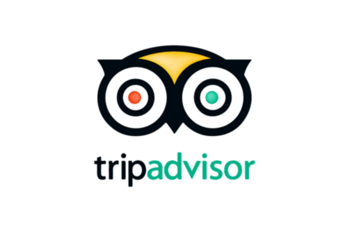 Logo de TripAdvisor, application vanlife pour trouver des activités et bonnes adresses en voyage