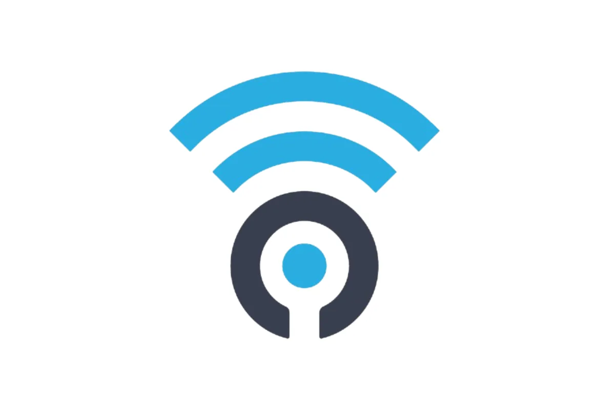 Logo de WiFi Finder, application vanlife pour repérer des connexions WiFi disponibles autour de soi