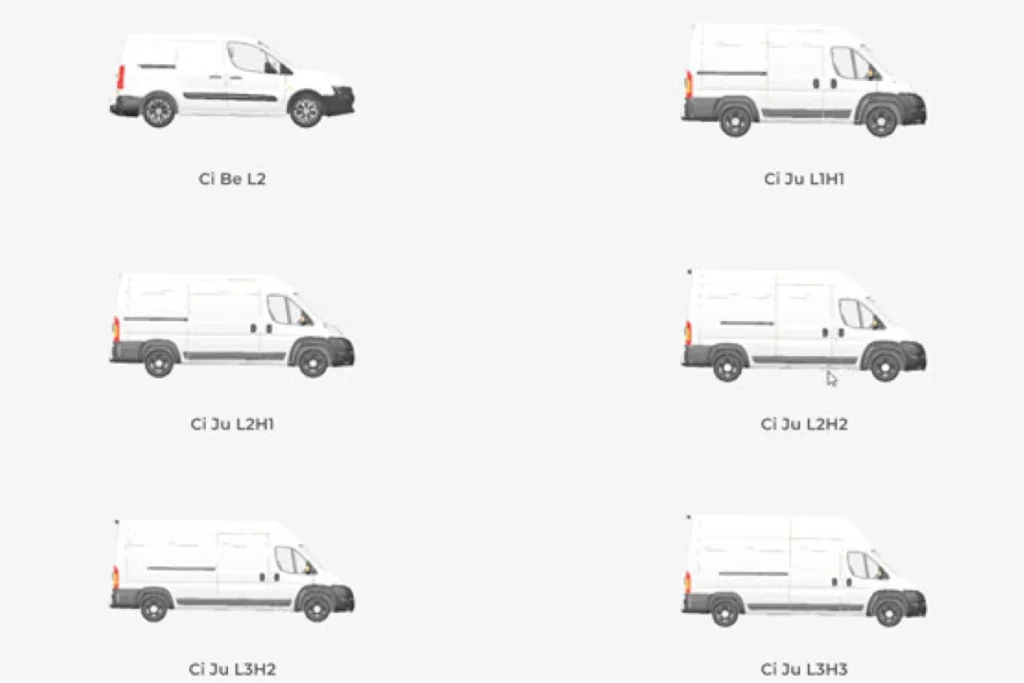 170 modèles de plans 3D de vans aménagés sur Vanspace 3D