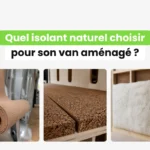 Isolants naturels pour van aménagé : liège en rouleau, plaques de liège et laine de mouton