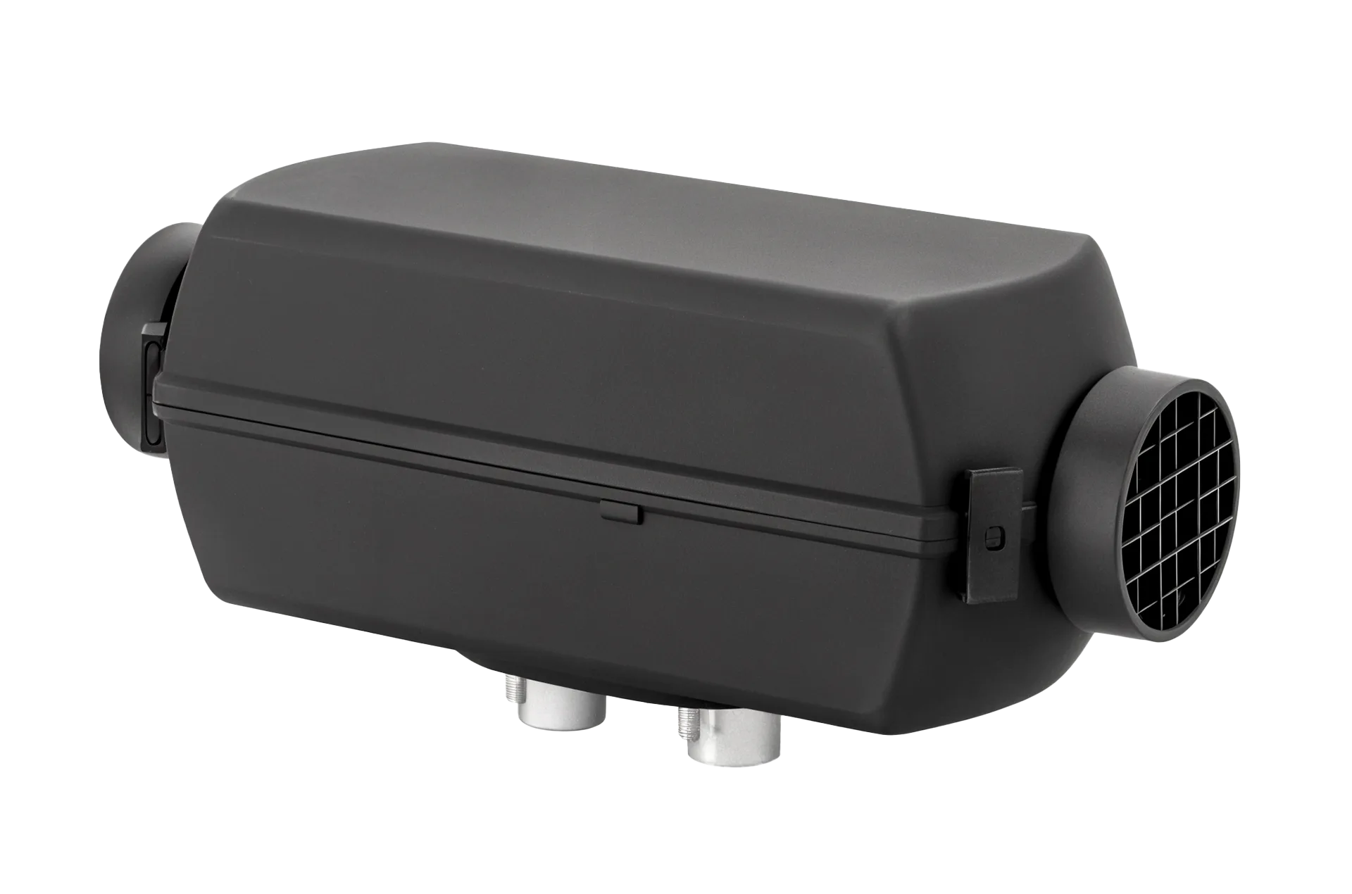 Autoterm Air 2D, chauffage van aménagé Chauffage diesel Autoterm Air 2D installé sous banquette de van aménagé